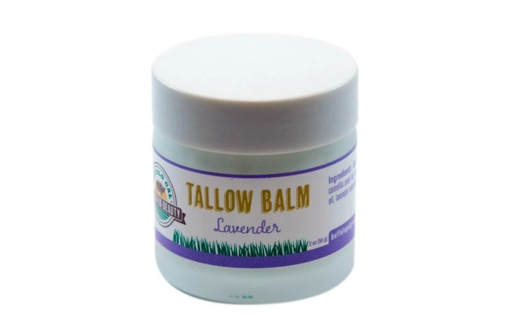 Buffalo Gal Grassfed Beauty TALLOW BALM - Lavender (2 Oz) 3 Buffalo Gal Grassfed Beauty TALLOW BALM - Lavender (2 Oz)