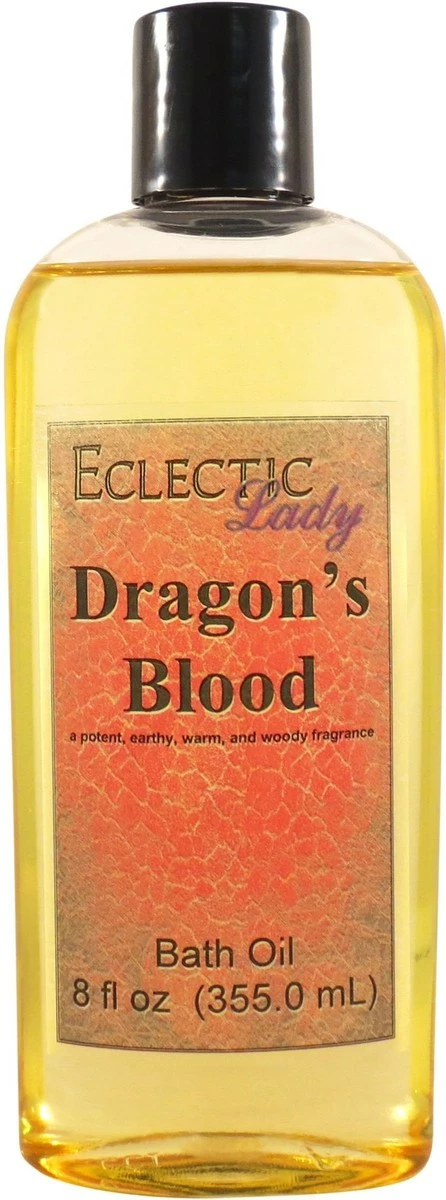 Dragon's Blood Bath Oil By Eclectic Lady, 8 Oz 3 Dragon's Blood Bath Oil By Eclectic Lady, 8 Oz