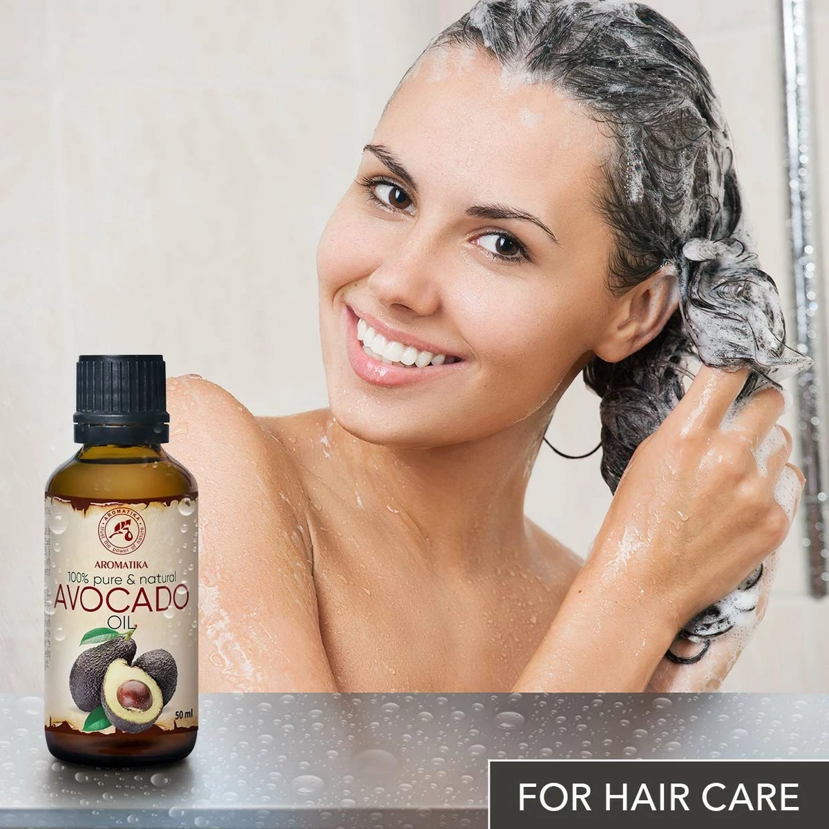 AROMATIKA Avocado Oil 1.7 Oz - 50ml - Persea Gratissima Oil - South Africa - 100% Pure & Natural - Best Benefits For Skin - Hair - Body - Face Care - Massage 6 AROMATIKA Avocado Oil 1.7 Oz - 50ml - Persea Gratissima Oil - South Africa - 100% Pure & Natural - Best Benefits For Skin - Hair - Body - Face Care - Massage - Image 4