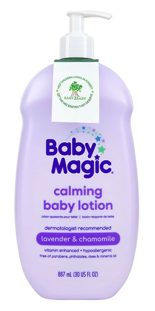 Baby Magic Store Baby Magic Calming Baby Lotion, Lavender & Chamomile, 30 Oz 5 Baby Magic Store Baby Magic Calming Baby Lotion, Lavender & Chamomile, 30 Oz - Image 3
