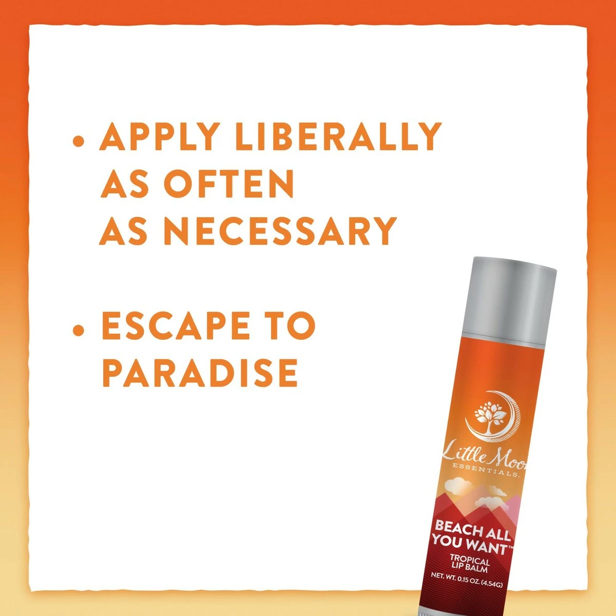 Little Moon Essentials Lip Balm (Beach All You Want, 3 Pack) 6 Little Moon Essentials Lip Balm (Beach All You Want, 3 Pack) - Image 4