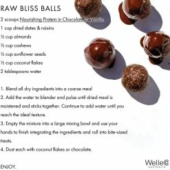 WelleCo | Nourishing Protein | Premium Organic Sprouted Brown Rice & Pea Protein | Vanilla Flavour | 1kg Pouch | Refill For Your Glass Caddy -Moisturizers Sales 4jfqzc0wa20t923wt90ulb8673aa