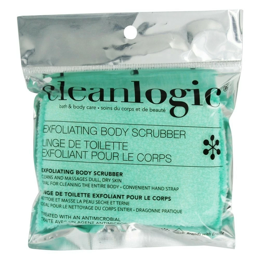 BiLo Distributors Clean Logic Exfoliating Body Scrubber (Pack Of 2) 3 BiLo Distributors Clean Logic Exfoliating Body Scrubber (Pack Of 2)