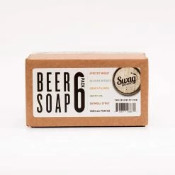 Swag Brewery Store BEER SOAP 6-PACK - All Natural + Made In USA - Actually Smells Good! Perfect Craft Beer Gift Set For Beer Lovers, Guy Gift, Man Cave Gift, Drinking Gift -Moisturizers Sales 4nfn3qpsdrw60zvv7nrm9kr26dws