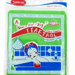 TTAETAOL Korean Exfoliating Bath Washcloth Italy Towel Exfoliating Scrub Bath Mitten (Green 5p , Yellow 5p , Red 5p) -Moisturizers Sales 54nv95pw2919mt6lxgadq5mofvgi