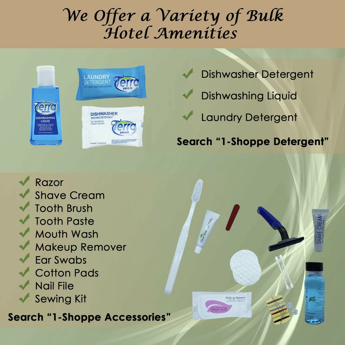 Terra Pure Desert Breeze Hotel Soaps And Toiletries Bulk Set | 1-Shoppe All-In-Kit Amenities For Hotels | 1oz Hotel Shampoo & Conditioner, Body Wash, Body Lotion & Bar Soap | Travel Size Toiletries 150 Pieces 8 Terra Pure Desert Breeze Hotel Soaps And Toiletries Bulk Set | 1-Shoppe All-In-Kit Amenities For Hotels | 1oz Hotel Shampoo & Conditioner, Body Wash, Body Lotion & Bar Soap | Travel Size Toiletries 150 Pieces - Image 6