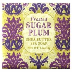 Jolie Maison Shop French Milled Soap Favors (Set Of 12) (Frosted Sugar Plum)