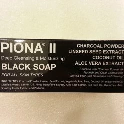 Piona II Deep Cleansing And Moisturizing Black Soap 6.35 Ounce - Enriched With Charcoal Powder - Clears Complexion And Leaves Skin Glowing 9 Piona II Deep Cleansing And Moisturizing Black Soap 6.35 Ounce - Enriched With Charcoal Powder - Clears Complexion And Leaves Skin Glowing -Moisturizers Sales 5dfm70uqxbtsk8o86an54t8czesp