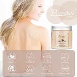 Purevail Himalayan Salt Body Scrub - Natural Exfoliating Scrub To Moisturize, Soften And Smoothen Skin - Light Bergamot Scent - Deep Cleansing For Dead Skin - Gifts For Women - 8.8 Oz -Moisturizers Sales 5dzqf3rzb3thghiobdkzacmi5m0h