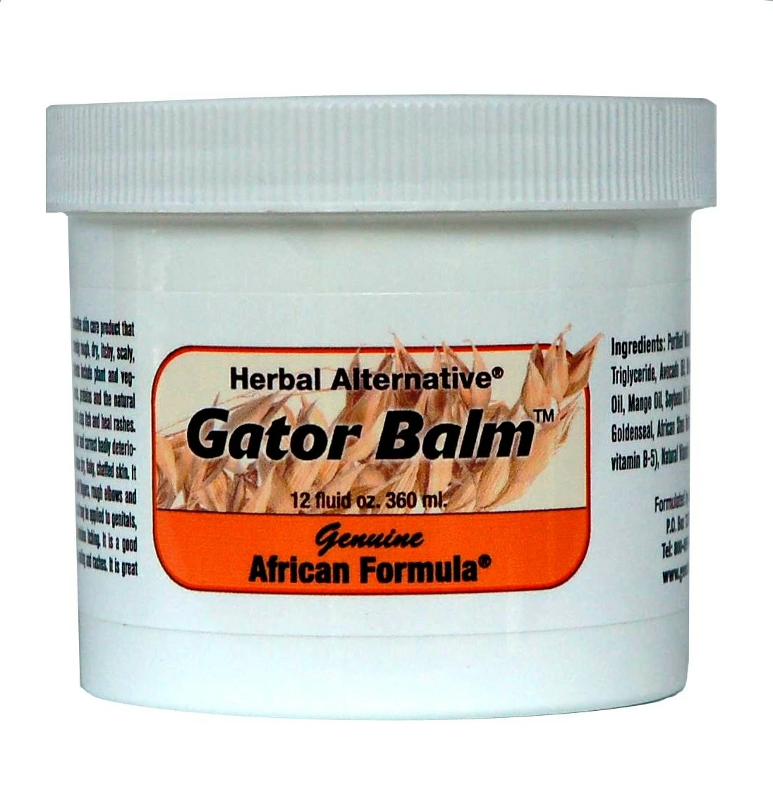 Genuine African Formula Gator Balm 12 Oz Gator Balm 12oz 3 Genuine African Formula Gator Balm 12 Oz Gator Balm 12oz