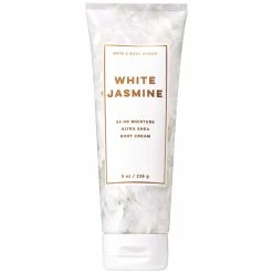 Bath & Body Works Bath And Body Works White Jasmine Ultra Shea Body Cream 8 Ounce (2019 Limited Edition)