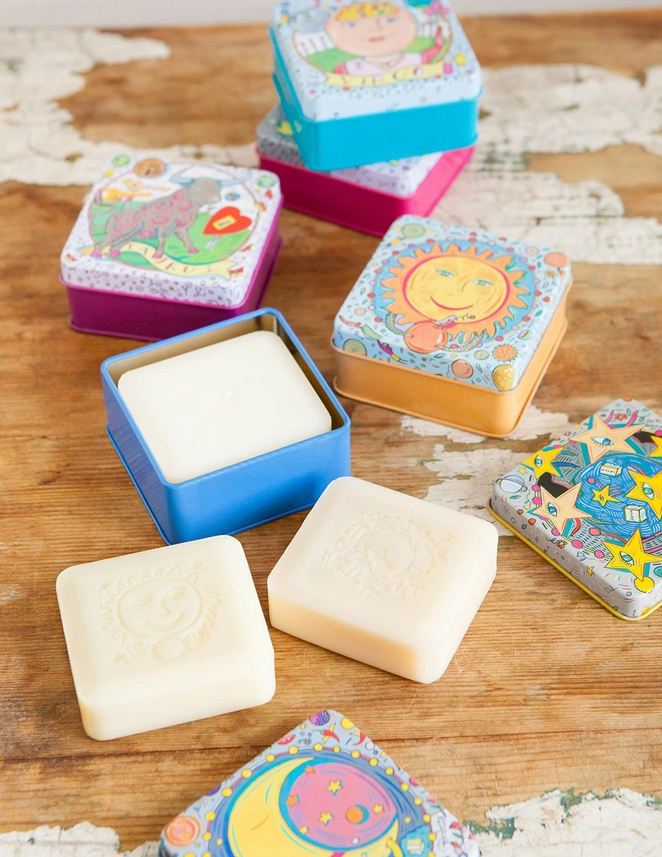 Pre De Provence Store Pre De Provence Zodiac Tin Bar Soap, Gemini, 100 Gram 7 Pre De Provence Store Pre De Provence Zodiac Tin Bar Soap, Gemini, 100 Gram - Image 5