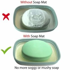 Kiasona 2Pack Travel Soap Holders, Soap Bar Box Dish Container Case, With Sponge Saver& Band, For Gym, Travel (Pink & Green) -Moisturizers Sales 5te1zyut5h2cywb20f1k0mf1abgd