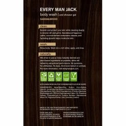 Everyman Every Man Jack Body Wash Shower Gel, Sandalwood, 16.9 Fl Oz (91297) 11 Everyman Every Man Jack Body Wash Shower Gel, Sandalwood, 16.9 Fl Oz (91297) -Moisturizers Sales 5vg1aj0kna2dxypjacb096alami9