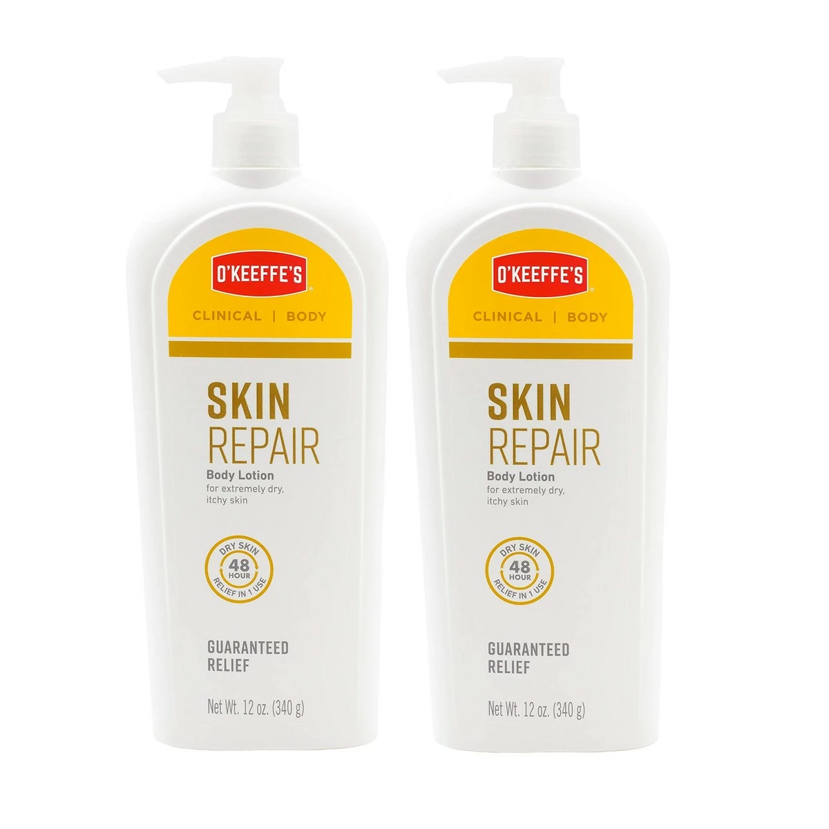 O'Keeffe's Store O'Keeffe's Skin Repair Body Lotion And Dry Skin Moisturizer, Pump Bottle, 12 Ounce, (Pack Of 2) (102998) 3 O'Keeffe's Store O'Keeffe's Skin Repair Body Lotion And Dry Skin Moisturizer, Pump Bottle, 12 Ounce, (Pack Of 2) (102998)