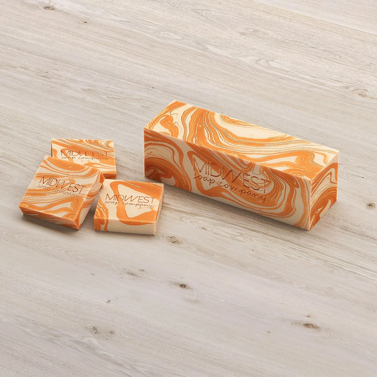 The Midwest Soap Company Summer Citrus Artisan Soap Loaf With Cut -3 Pounds 4 The Midwest Soap Company Summer Citrus Artisan Soap Loaf With Cut -3 Pounds - Image 2