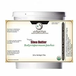 Uh*Roh*Muh USDA Certified Organic Shea Butter (Virgin)|| Pure & Unadulterated || Ghana (32 Fl Oz - Net Wt. 1.75lb)