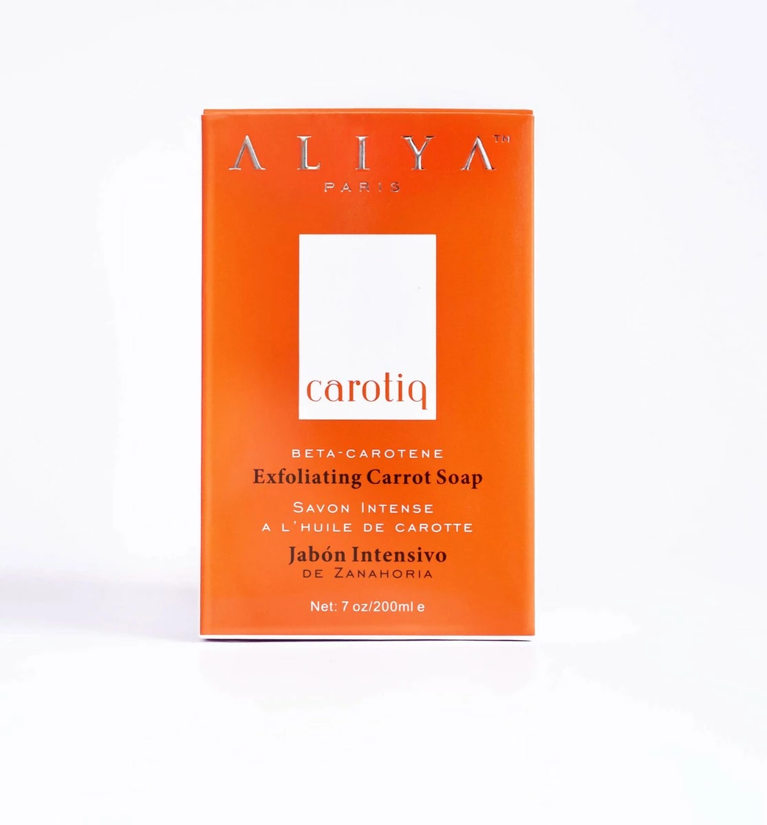 Aliya Paris Carrot Aliya Paris Carotiq Carrot Soap 7 Oz. 3 Aliya Paris Carrot Aliya Paris Carotiq Carrot Soap 7 Oz.