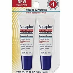 Aquaphor Store Aquaphor Lip Repair & Protect Tube Blister Card Dual Pack, 0.35 Ounce