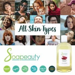 Soapeauty Store CASTOR OIL Organic Cold Pressed Unrefined | 100% Pure Natural Castor Oil Promotes Healthy Skin & Hair | Thickens Eyebrows & Lengthens Eyelashes | Sizes 4OZ To 1 GALLON | (12 OZ) -Moisturizers Sales 6gflipd71xqdkvz80o7bis4xhmf6