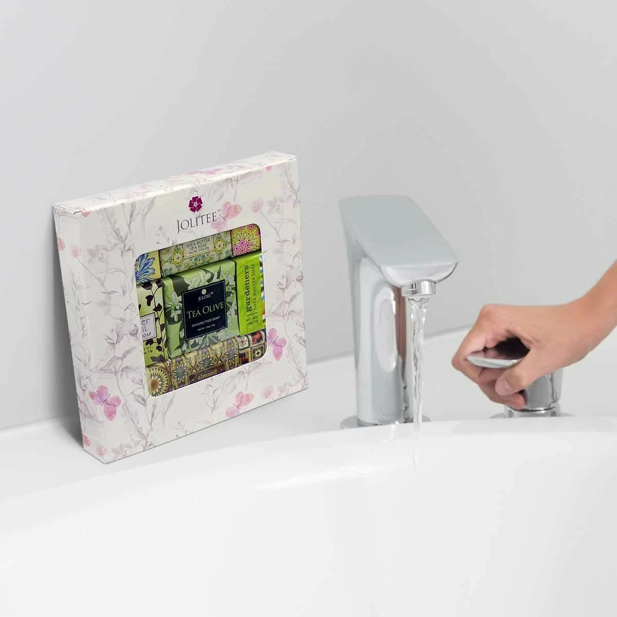 Jolitee Store French Milled Botanical Soap Sampler Set In Nine Fabulous Scents, Individually Wrapped Vegetable Based Mini Soaps With Essential Oils, Shea Butter And Natural Extracts (Pure And Simple) 5 Jolitee Store French Milled Botanical Soap Sampler Set In Nine Fabulous Scents, Individually Wrapped Vegetable Based Mini Soaps With Essential Oils, Shea Butter And Natural Extracts (Pure And Simple) - Image 3