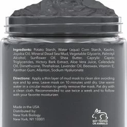 NEW YORK BIOLOGY THE ULTIMATE COSMECEUTICALS New York Biology Dead Sea Mud Mask For Face And Body Infused With Lavender - Spa Quality Pore Reducer For Acne, Blackheads And Oily Skin - Tightens Skin For A Healthier Complexion - 8.8 Oz 10 NEW YORK BIOLOGY THE ULTIMATE COSMECEUTICALS New York Biology Dead Sea Mud Mask For Face And Body Infused With Lavender - Spa Quality Pore Reducer For Acne, Blackheads And Oily Skin - Tightens Skin For A Healthier Complexion - 8.8 Oz -Moisturizers Sales 6qnit9jzs5uz7mtggnmcf0pqlya3