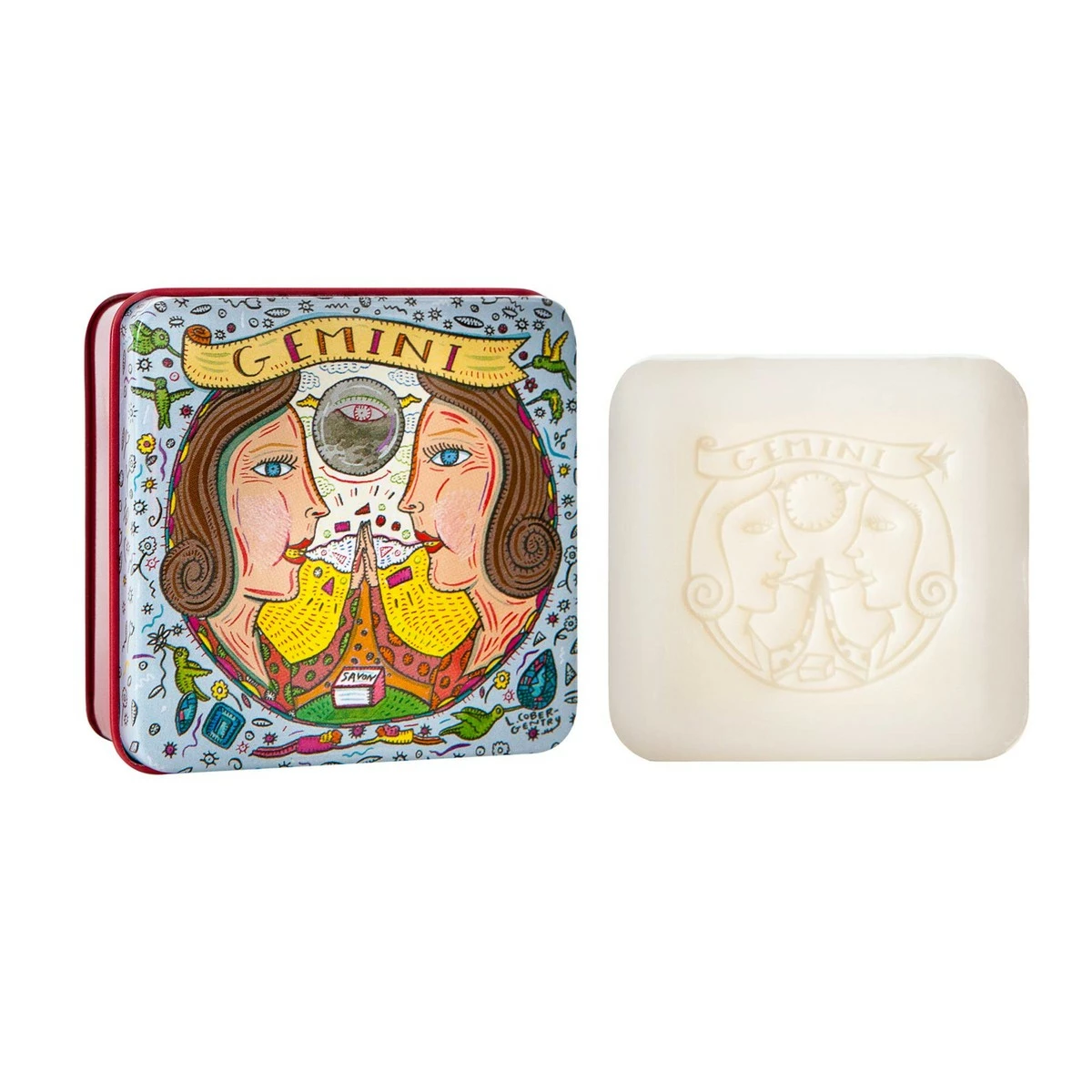 Pre De Provence Store Pre De Provence Zodiac Tin Bar Soap, Gemini, 100 Gram 3 Pre De Provence Store Pre De Provence Zodiac Tin Bar Soap, Gemini, 100 Gram