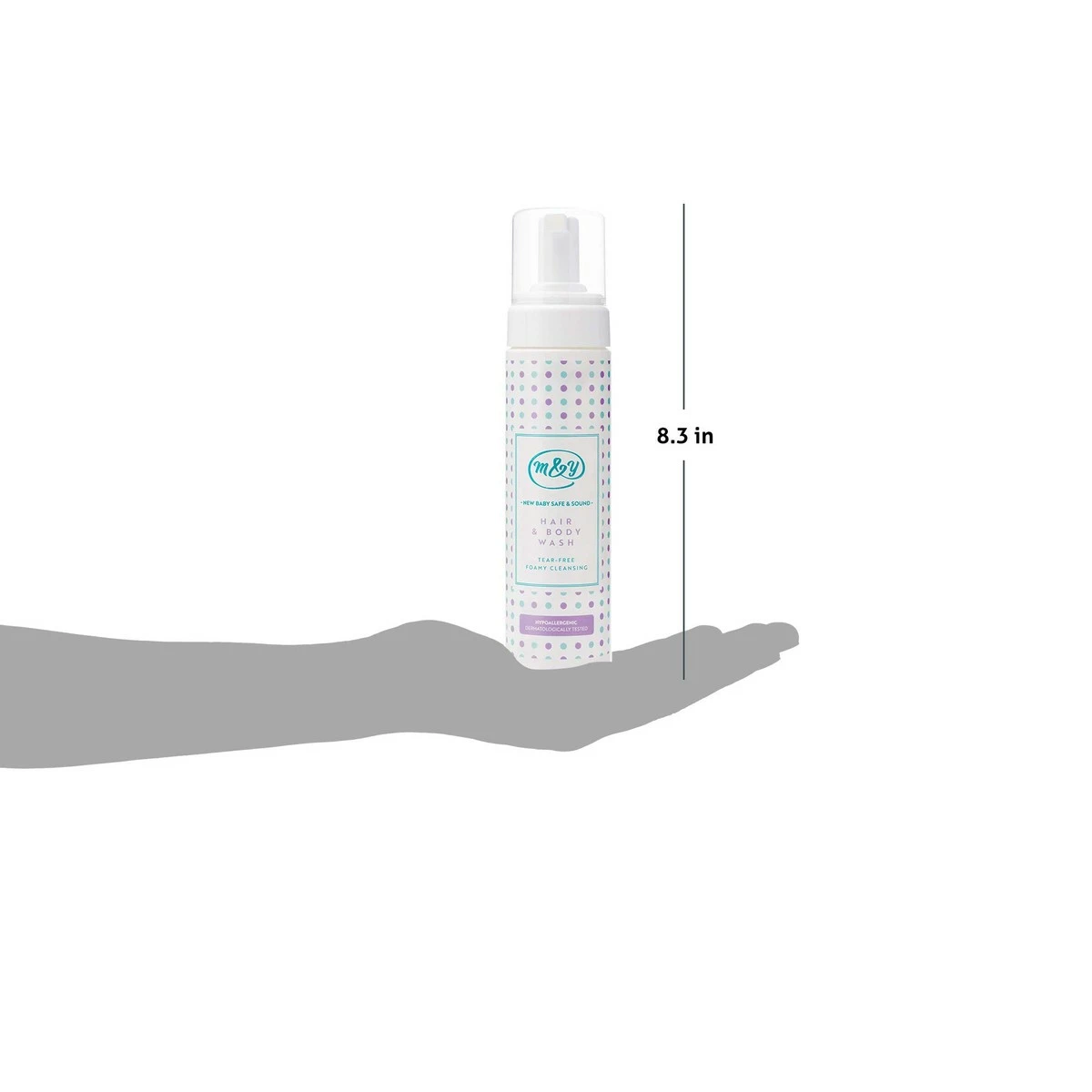 Mum&You Mum & You New Baby Safe & Sound Hair & Body Wash,1 Ea (6.76 Fl Oz) -Gentle On Newborn Skin,Tear Free, Hypoallergenic & Dermatologically Tested. Gentle & Kind On Sensitive Skin & Hair. One-Hand Pump 6 Mum&You Mum & You New Baby Safe & Sound Hair & Body Wash,1 Ea (6.76 Fl Oz) -Gentle On Newborn Skin,Tear Free, Hypoallergenic & Dermatologically Tested. Gentle & Kind On Sensitive Skin & Hair. One-Hand Pump - Image 4