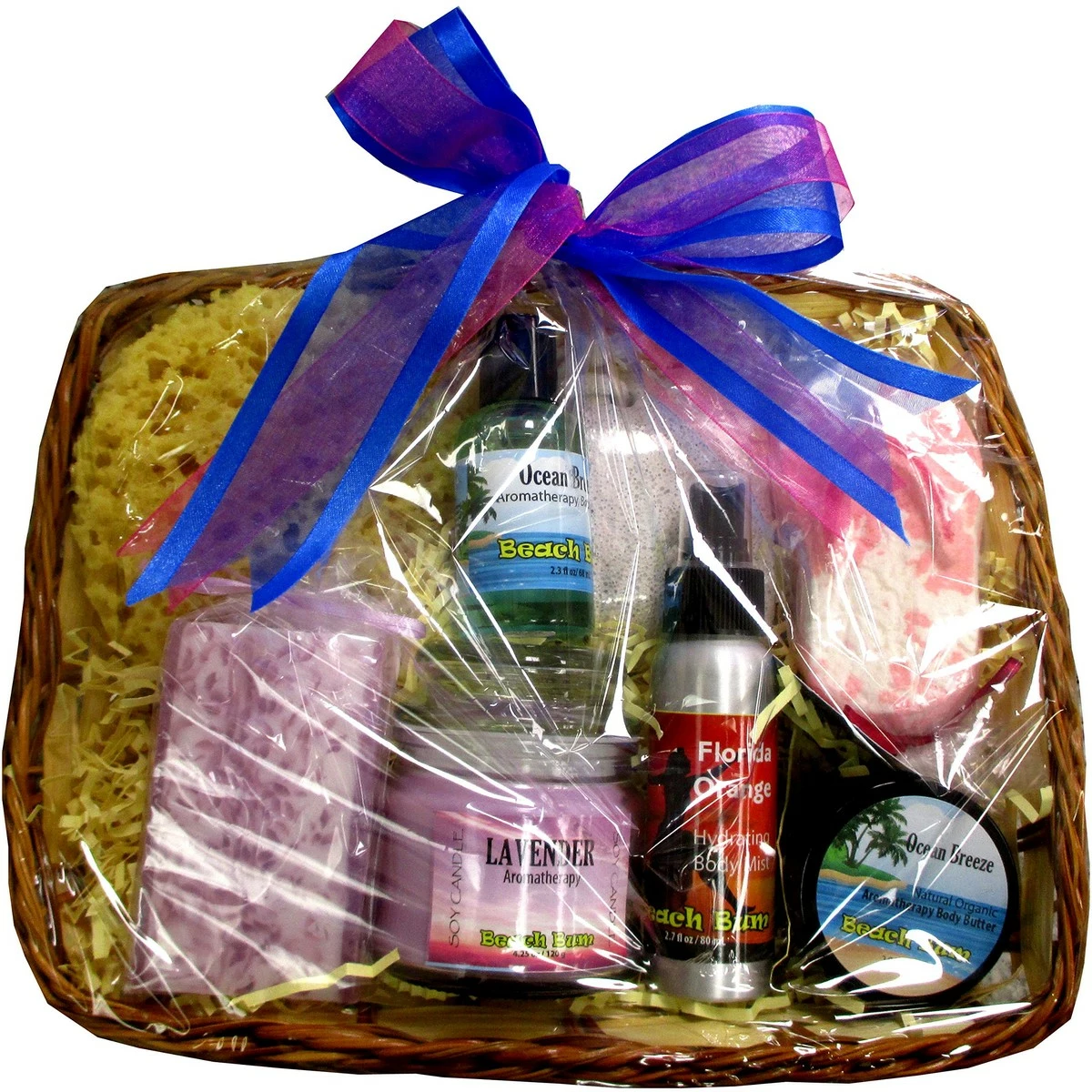 Beach Bum Aromatherapy Relaxing Spa Basket 4 Beach Bum Aromatherapy Relaxing Spa Basket - Image 2