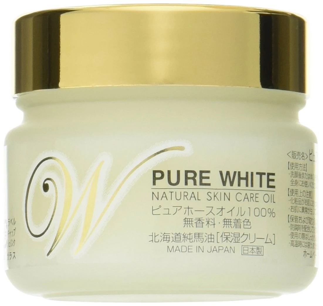Hokkaido Jun'umayu Honpo Hokkaido Junuma-yu Honpo Pure White Pure Horse Oil 100% Fragrance-free Moisturizing Cream Uncolored 100g 3 Hokkaido Jun'umayu Honpo Hokkaido Junuma-yu Honpo Pure White Pure Horse Oil 100% Fragrance-free Moisturizing Cream Uncolored 100g