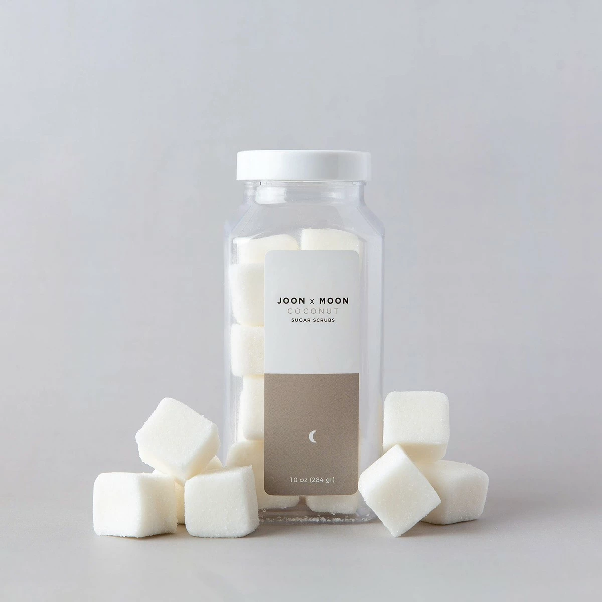 JOON X MOON Sugar Scrub (Coconut, 1 Pack), Exfoliating Body Scrub, Moisturizing Aloe And Shea Butter To Soften And Nourish Skin, Beauty And Self Care Essential, Single Use Scrub Cubes, 10 Oz 4 JOON X MOON Sugar Scrub (Coconut, 1 Pack), Exfoliating Body Scrub, Moisturizing Aloe And Shea Butter To Soften And Nourish Skin, Beauty And Self Care Essential, Single Use Scrub Cubes, 10 Oz - Image 2