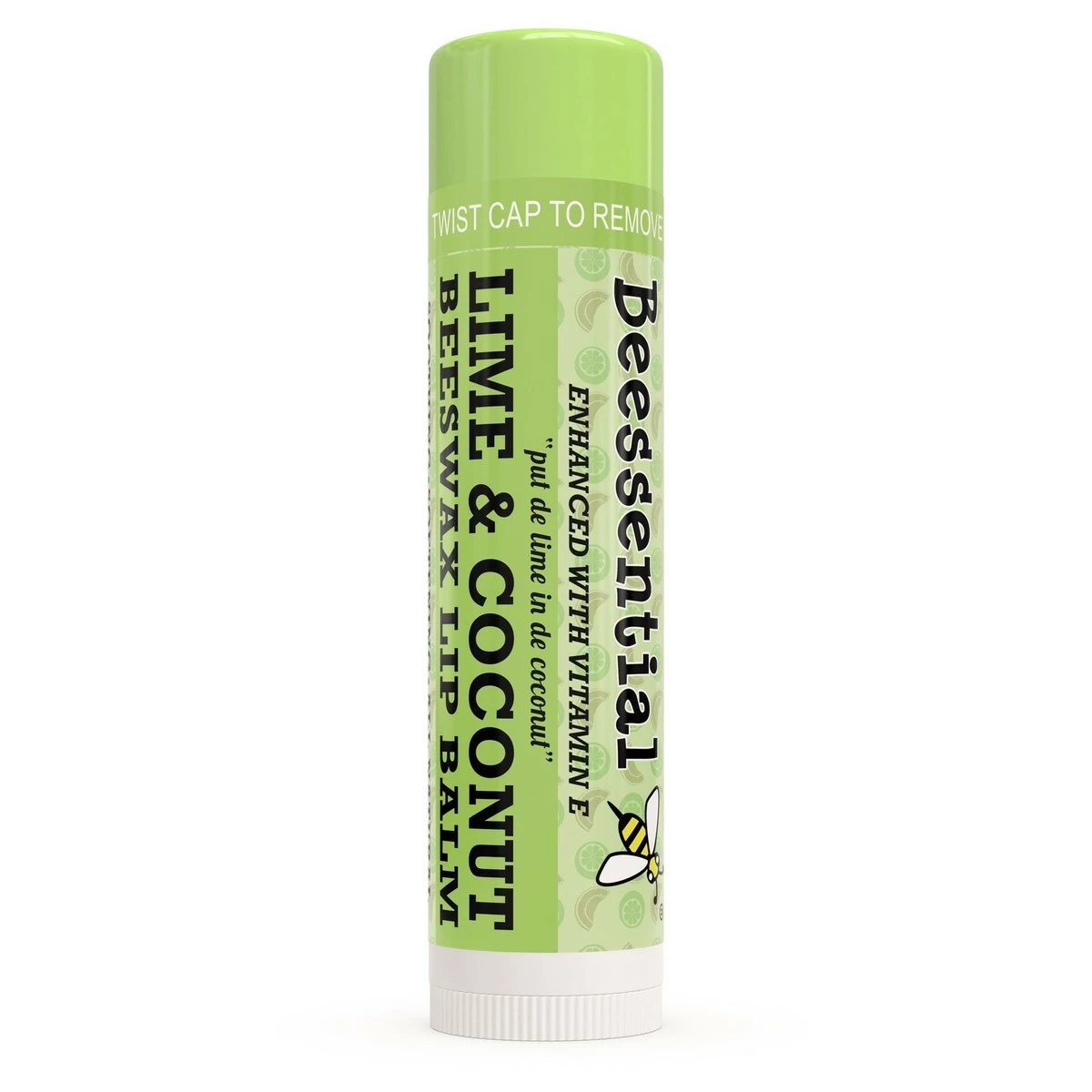 Beessential Store Beessential All Natural Coconut Lime Lip Balm 3 Pack – Heals And Prevents Dry And Chapped Lips –– Great For Men, Women, And Children - Moisturizing Beeswax, Coconut, Shea And Cupuacu Butter 4 Beessential Store Beessential All Natural Coconut Lime Lip Balm 3 Pack – Heals And Prevents Dry And Chapped Lips –– Great For Men, Women, And Children - Moisturizing Beeswax, Coconut, Shea And Cupuacu Butter - Image 2