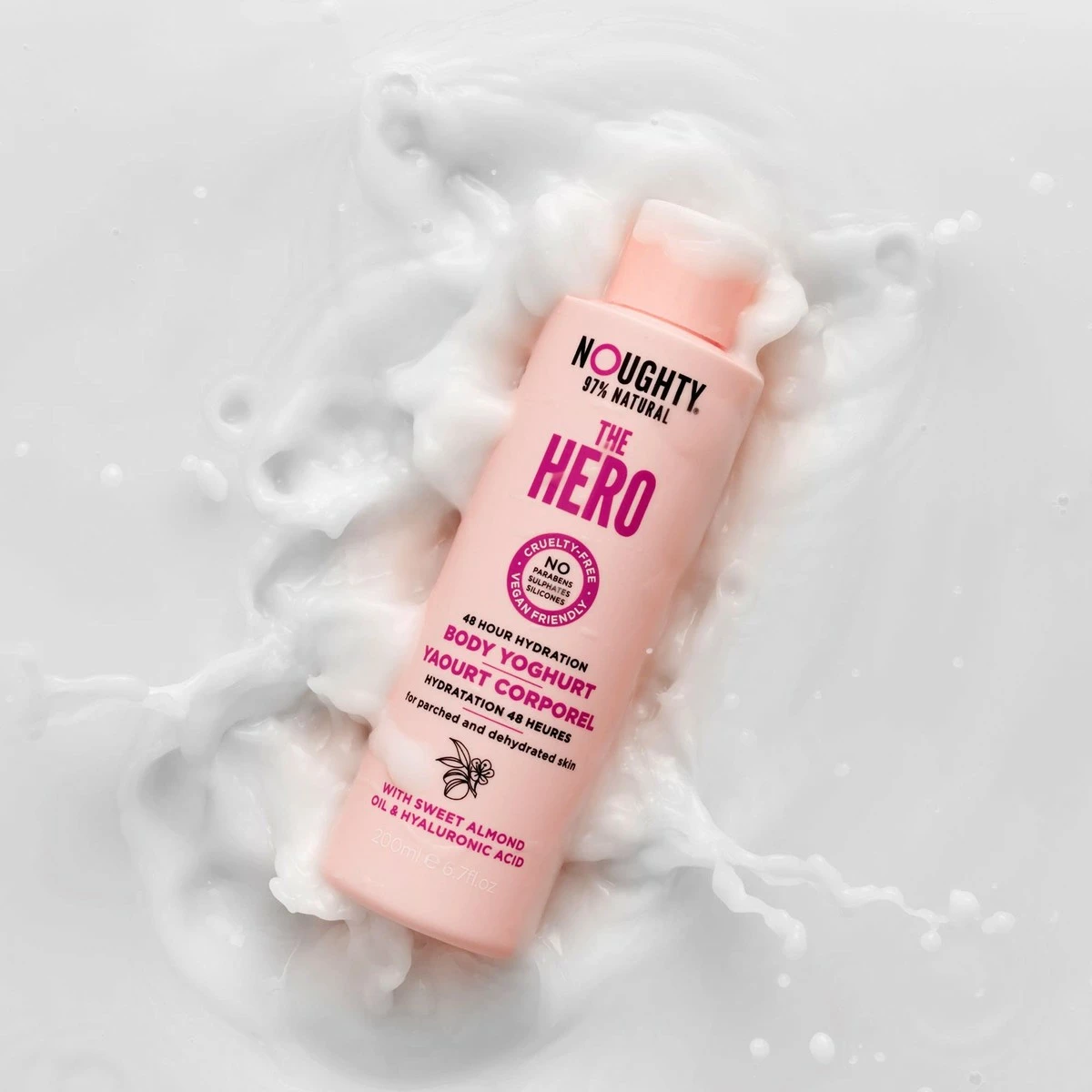 Noughty Store Noughty The Hero 48 Hour Hydration Body Yogurt With Almond Oil And Sea Buckthorn For Dry, Dehydrated Skin, Hydrating Moisturizer, 200 Ml 6 Noughty Store Noughty The Hero 48 Hour Hydration Body Yogurt With Almond Oil And Sea Buckthorn For Dry, Dehydrated Skin, Hydrating Moisturizer, 200 Ml - Image 4