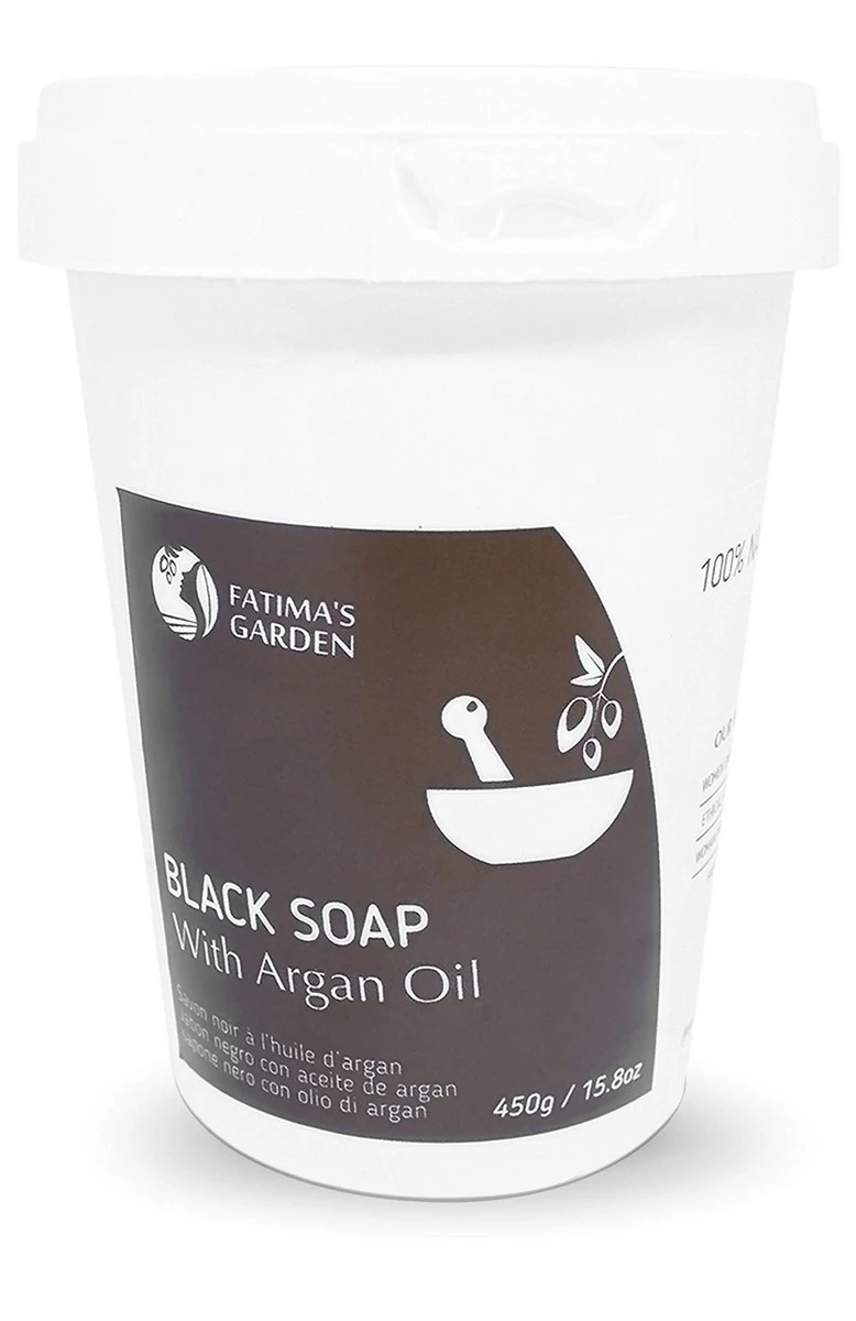 Black Soap (Beldi Soap) With Argan Oil By Fatima's Garden - 100 % Natural Moroccan Black Soap, Body Scrub, Pure & Natural, Purifying, Cleansing, Exfoliating For Hammam Ritual- 15.9 Oz / 450gr 3 Black Soap (Beldi Soap) With Argan Oil By Fatima's Garden - 100 % Natural Moroccan Black Soap, Body Scrub, Pure & Natural, Purifying, Cleansing, Exfoliating For Hammam Ritual- 15.9 Oz / 450gr