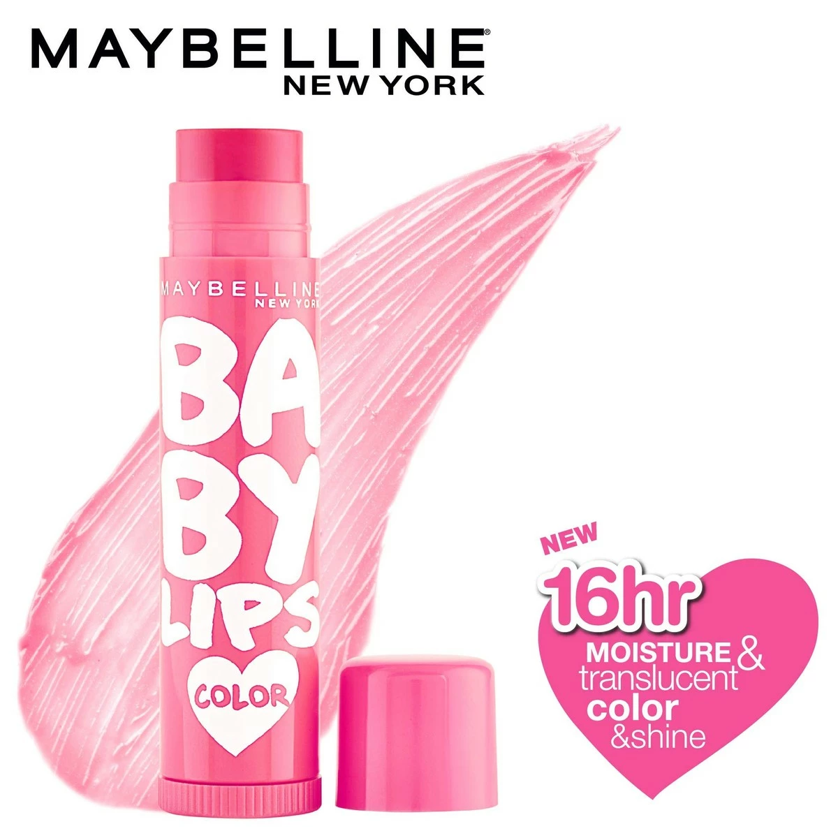 Maybelline New York Maybelline Baby Lips Loves Color Lipcare Spf 16 - Pink Lolita 4 Maybelline New York Maybelline Baby Lips Loves Color Lipcare Spf 16 - Pink Lolita - Image 2