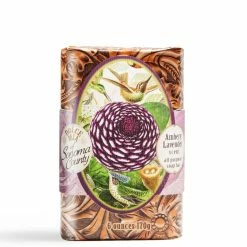 Dolce Mia Store Dolce Mia Amethyst Floral Ambery Lavender Natural Soap Bar 6 Oz.