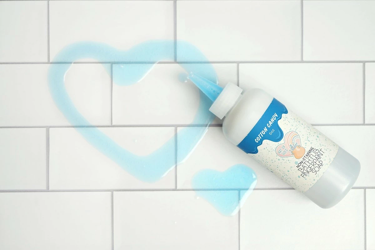 Art Of Gold Bathtub Finger Paint Soaps – Blue, Cotton Candy Scent, Non-Toxic, Non-Staining Kids Bath Soap For Non-Porous Surfaces, Aloe Juice, Skin-Friendly Paints For Toddlers 4 Art Of Gold Bathtub Finger Paint Soaps – Blue, Cotton Candy Scent, Non-Toxic, Non-Staining Kids Bath Soap For Non-Porous Surfaces, Aloe Juice, Skin-Friendly Paints For Toddlers - Image 2