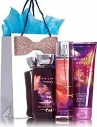 Bath & Body Works TWILIGHT WOODS Fragrance Favorites Gift Kit ~ Shower Gel ~ Fragrance Mist & Body Cream