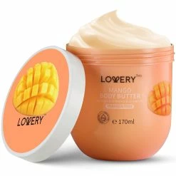 LOVERY Store Lovery Mango Whipped Body Butter - 2-Pack Ultra-Hydrating Shea Butter Body Cream Enriched With Jojoba Oil And Vitamin E - Natural Skin Moisturizer For Men And Women - Normal To Dry Skin -Moisturizers Sales 7rxsjmveu0b5mb9ft1svrumj144n