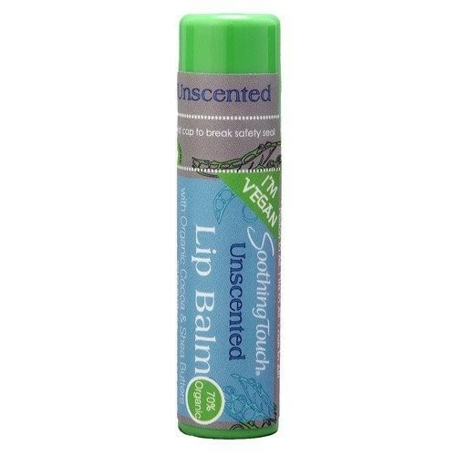 Soothing Touch Lip Balm, Vegan Unscented, 0.25 Ounce 3 Soothing Touch Lip Balm, Vegan Unscented, 0.25 Ounce