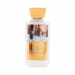 Bath & Body Works 24 Hr Moisture Body Lotion, Snow Flakes And Cashmere, 8 Ounce