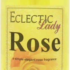 Eclectic Lady Store Rose Massage Oil, 16 Oz, With Sweet Almond Oil And Organic Jojoba Oil, Preservative Free