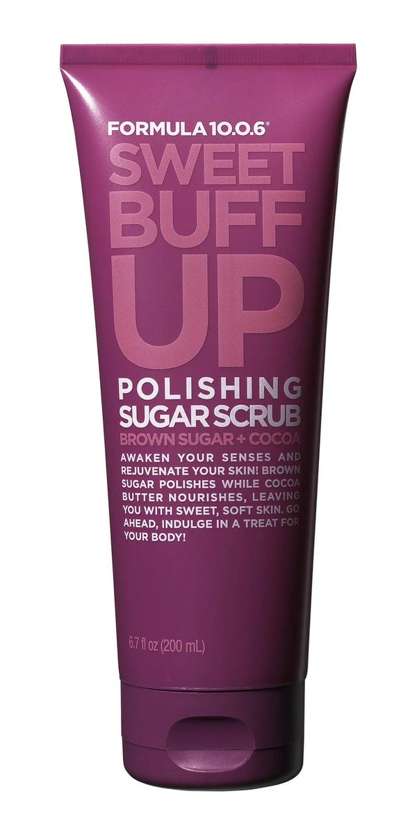 Formula 10.0.6 Sweet Buff Up Sugar Scrub (6.7 Fl. Oz.) Polishing Sugar Scrub That Rejuvenates And Softens - Vegan, Paraben-Free, Sulfate-Free, Dye-Free & Cruelty-Free 3 Formula 10.0.6 Sweet Buff Up Sugar Scrub (6.7 Fl. Oz.) Polishing Sugar Scrub That Rejuvenates And Softens - Vegan, Paraben-Free, Sulfate-Free, Dye-Free & Cruelty-Free