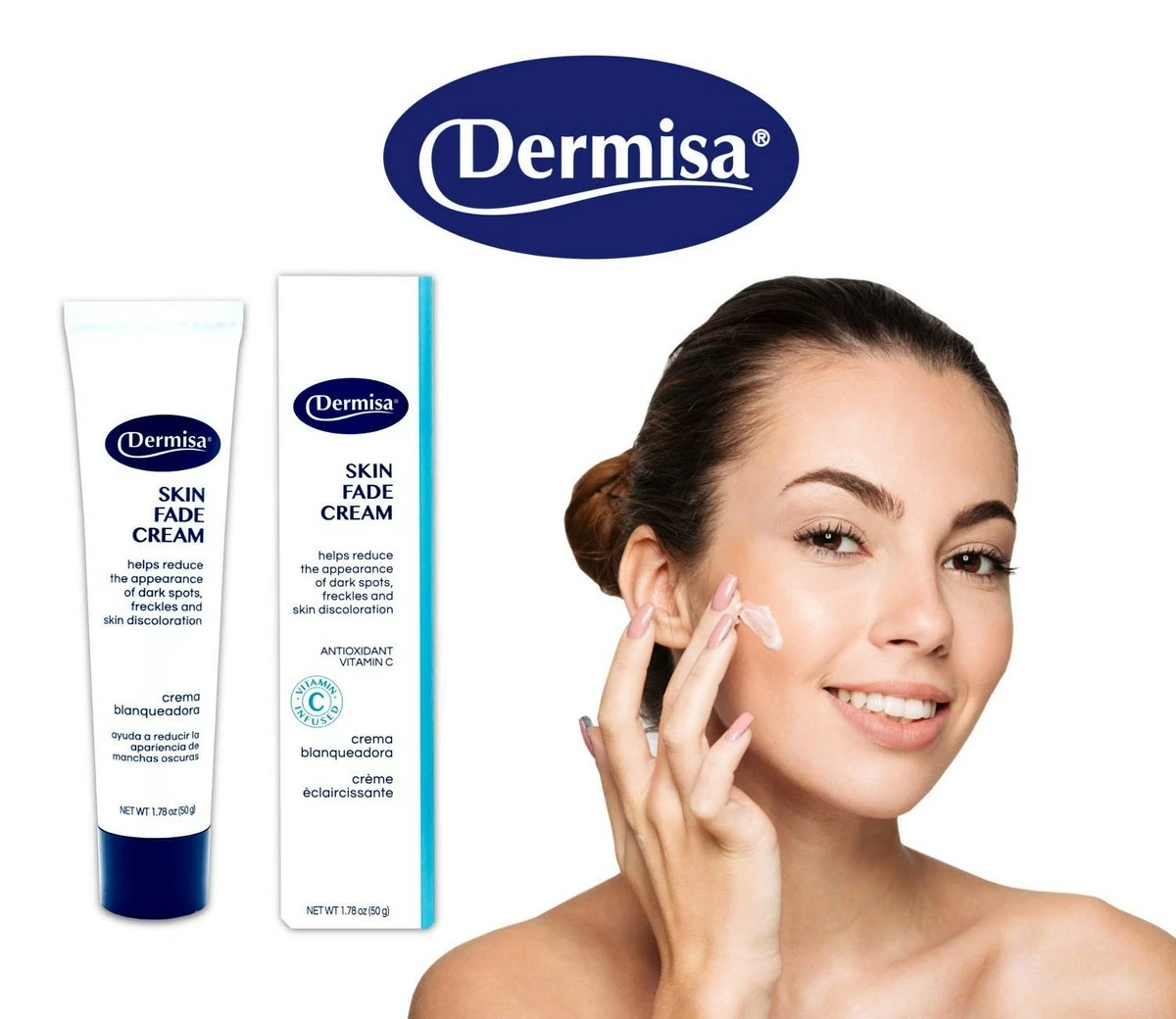 DERMISA SKIN FADE CRM W/BONUS 1.78 OZ 4 DERMISA SKIN FADE CRM W/BONUS 1.78 OZ - Image 2