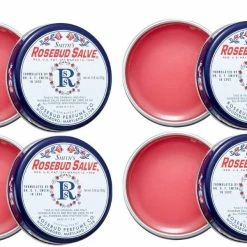 Smith's Rosebud Salve Tin .8 Oz (Pack Of 4)
