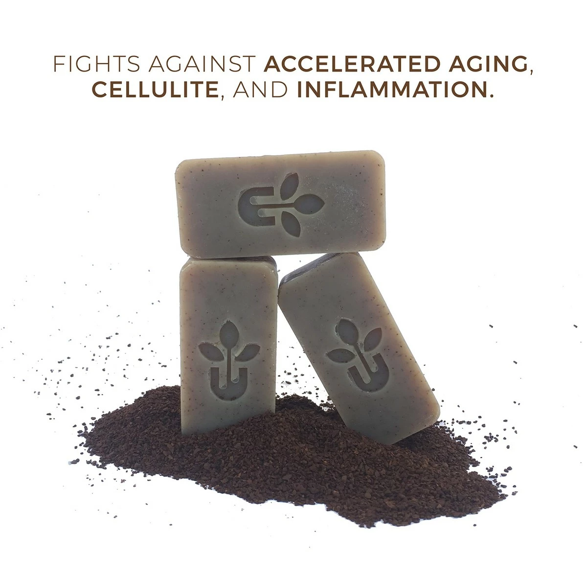 Urbanized Beauty Handmade Natural Coffee Firming Exfoliating Soap Scrub Skin Care Gift Set - Cocoa Vanilla - Face Hand Body Bath Accessories Cleanser (Loofah Alt) - Men Women - 3 Soaps 2 Oz Bar Gifts - Gentle Scent 5 Urbanized Beauty Handmade Natural Coffee Firming Exfoliating Soap Scrub Skin Care Gift Set - Cocoa Vanilla - Face Hand Body Bath Accessories Cleanser (Loofah Alt) - Men Women - 3 Soaps 2 Oz Bar Gifts - Gentle Scent - Image 3