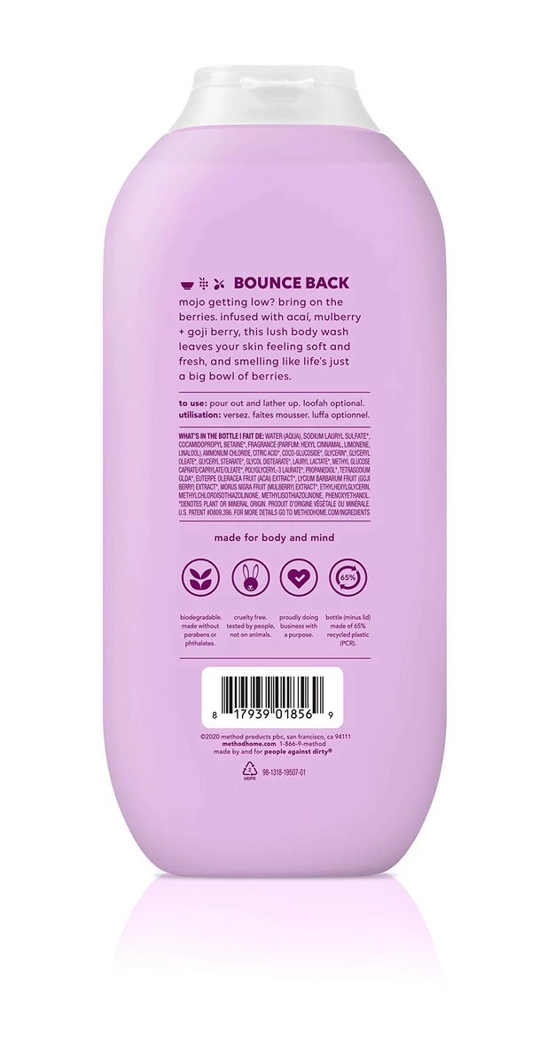 Method Body Wash, Berry Balance, 18 Ounces 4 Method Body Wash, Berry Balance, 18 Ounces - Image 2