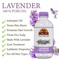 Okay 100% Pure Oil, Lavender, 1 Ounce -Moisturizers Sales 8umw4vu8b4o1y3zg7lxo2a2vu912