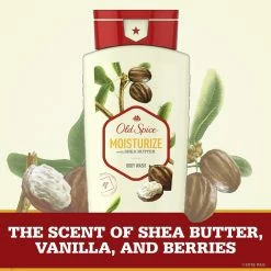 Procter & Gamble Proctor & Gamble Old Spice Mens Body Wash Moisturize W/Shea Butter 16 Ounce (473ml) -Moisturizers Sales 8xshresfkmqgdmp400dylja7j62o