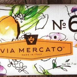 Via Mercato Italian Soap Bar (200g), No. 6 - Fig, Orange Blossom And Cedar Wood CASE OF 12 -Moisturizers Sales 8ze85yug72zi41axcs9u6dp388g8